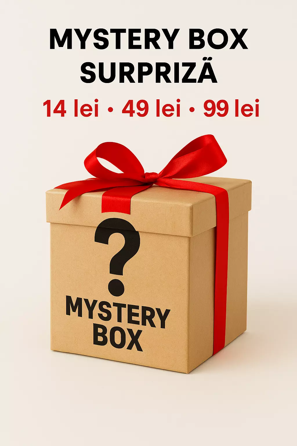 Mystery Box Surpriză – Produse Misterioase la 14, 49 sau 99 lei – Inedit și Distractiv