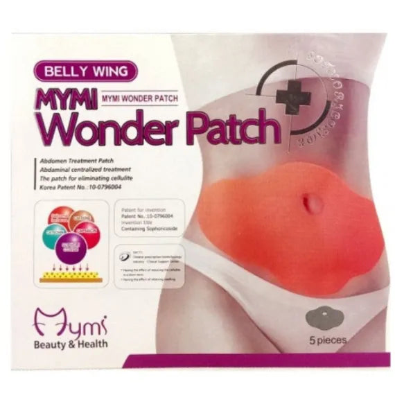 Plasturi pentru Slăbit Mymi Wonder Patch – Pierdere în Greutate Rapidă și Eficientă (Pachet 5 plasturi)