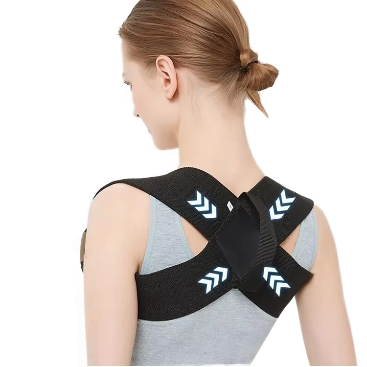 Corector Postură Spate și Umeri Reglabil, Unisex – Suport pentru Îndreptarea Spatelui, Anti-Durere, Design Discret