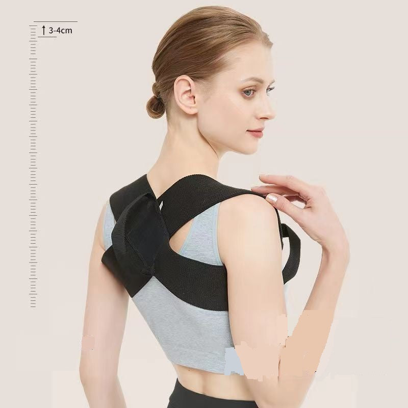 Corector Postură Spate și Umeri Reglabil, Unisex – Suport pentru Îndreptarea Spatelui, Anti-Durere, Design Discret