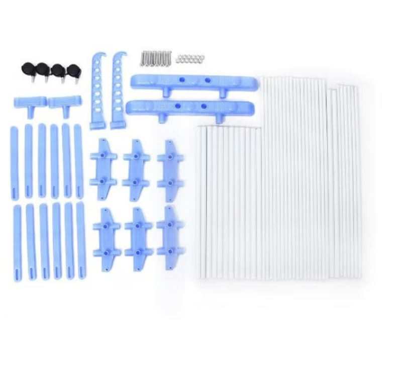 Uscator vertical pentru Rufe Haine Mobil si Pliabil cu Suport Umerase, Inaltime 170 cm