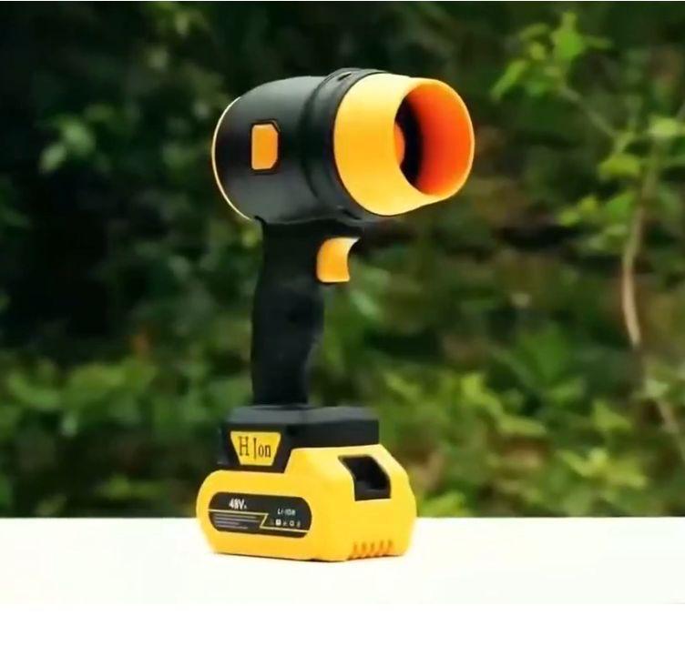 Suflantă Aer Turbo Portabilă 1050W, 34.000 RPM – 2 Acumulatori 48V, Compactă, Puternică, Fără Fir