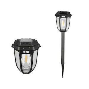 Lampă Solară 2-în-1 | 1+1 GRATIS Stil Retro cu Țăruș pentru Grădină – Iluminare Decorativă Exterior