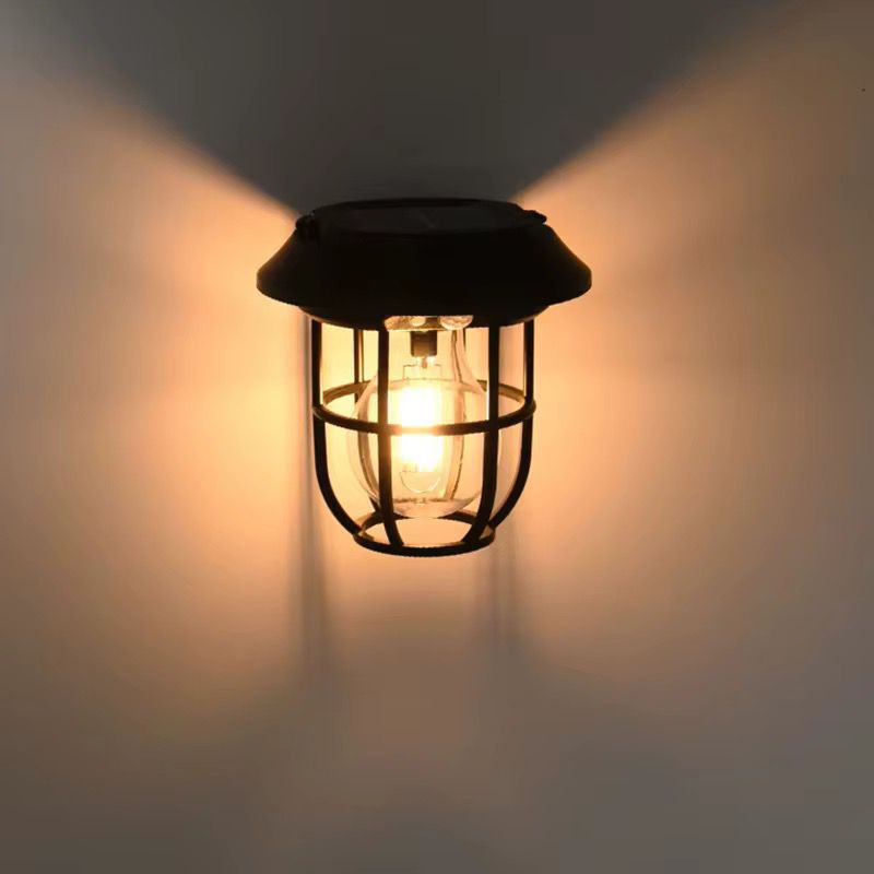 1+1 GRATIS Lampă Solară 2-în-1 Stil Retro cu Țăruș pentru Grădină – Iluminare Decorativă Exterior