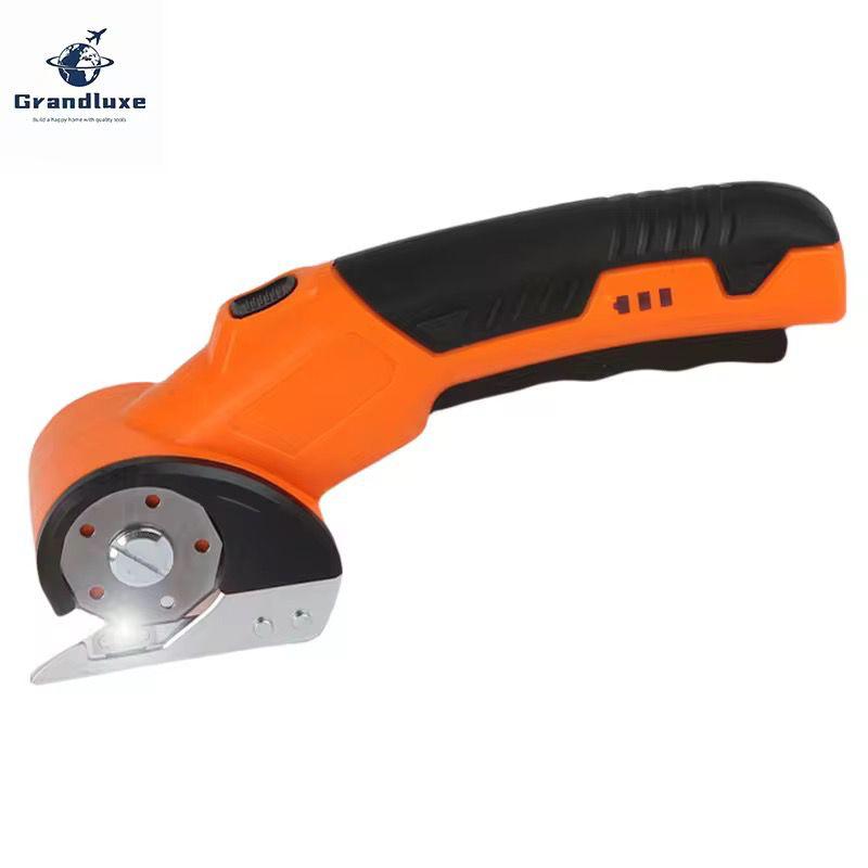 Tăietor Electric pentru Carton fără Fir, Lamă din Oțel Carbon, Tăiere până la 6 mm, Sistem de Siguranță, 430 g, Portocaliu