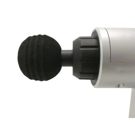Aparat de Masaj Fascial Gun Profesional – 4 Capete Interșchimbabile, 6 Trepte de Viteză, Funcție Termoterapie, Acumulator 2000mAh