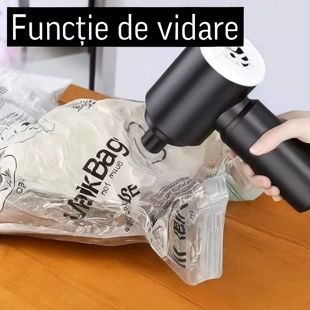 Aspirator Portabil 3 în 1 Vacuum Cleaner – Compact, Puternic și Ușor de Utilizat acasă sau în mașină