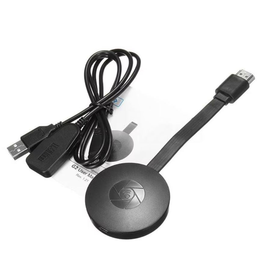 Chromecast / Wireless Display HDMI 4K – Adaptor WiFi pentru Screen Mirroring Android, iPhone, iOS, Windows și TV