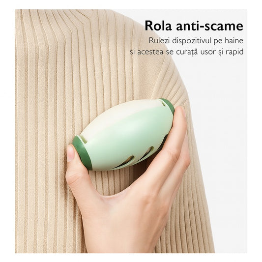 Rolă Reutilizabilă din Silicon pentru Scame și Păr – Lavabilă, Eco-Friendly, Compactă, pentru Haine și Tapițerie