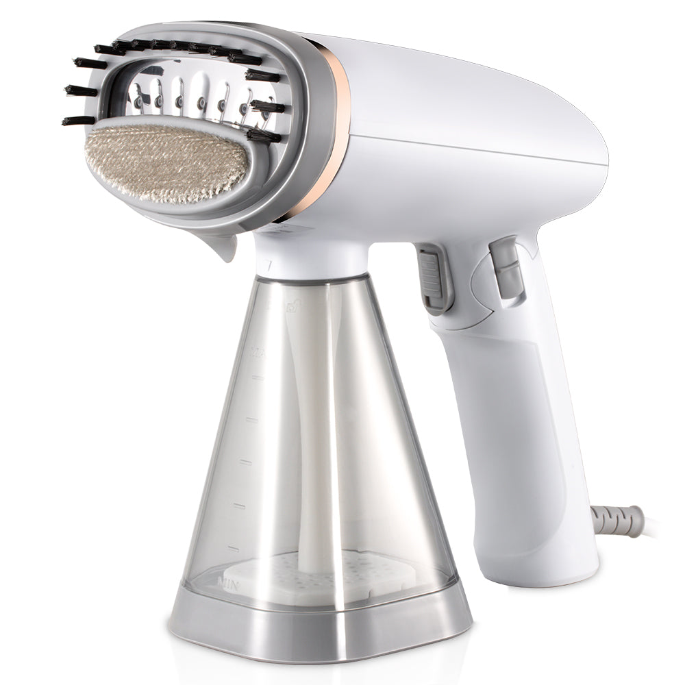 Aparat de Călcat Vertical cu Abur Portabil, Pliabil, 1100W, Rezervor 240 ml – Încălzire Rapidă și Design Compact