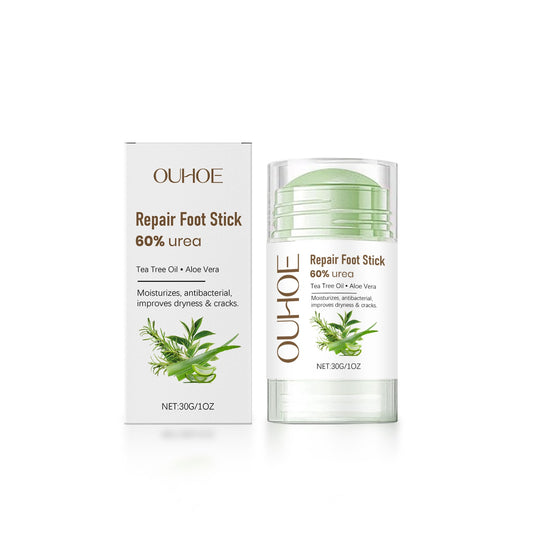Stick crema pentru ingrijirea calcaielor crapate, uree 60%, pentru hidratare si reparare, Ouhoe 30g
