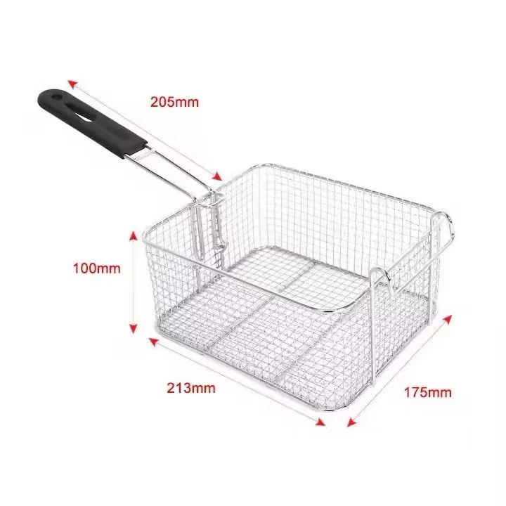 Friteuză electrică inox 6L, 2500W – profesională, puternică și durabilă