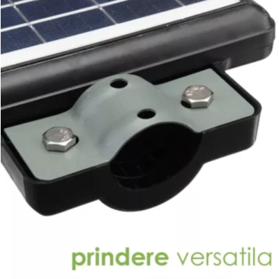 Lampă Solară Stradală 400W cu Senzor de Mișcare – 4 Casete LED, 224 LED-uri, Acumulator 15000 mAh, Iluminare Exterior pentru Curte și Stradă