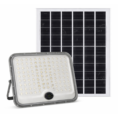Proiector LED Solar 600W cu Panou Solar Separat și Telecomandă – Iluminare Exterior Puternică, Rezistent la Intemperii