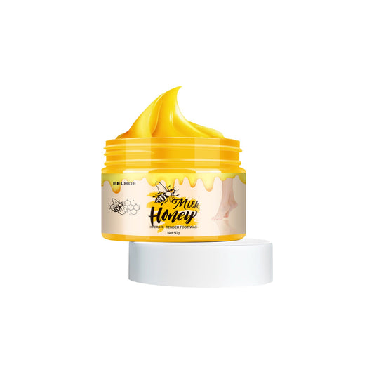 Masca de picioare ceara cu miere si lapte, hidratanta, hranitoare, Eelhoe 50g