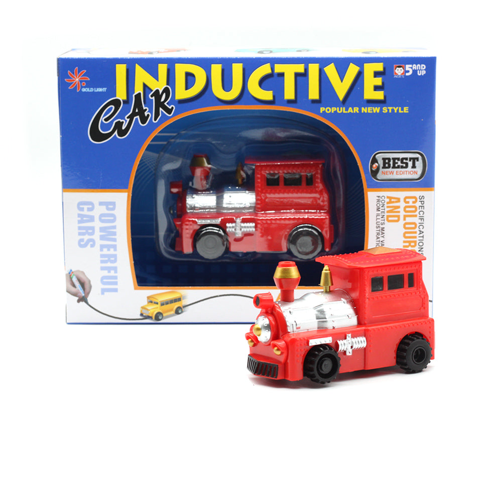 Mașinuță Magic Vroom care Urmează Linia Desenată –Jucărie Interactivă cu Senzor Optic, Marker Inclus, Set Creativ pentru Copii, Culori Vibrante