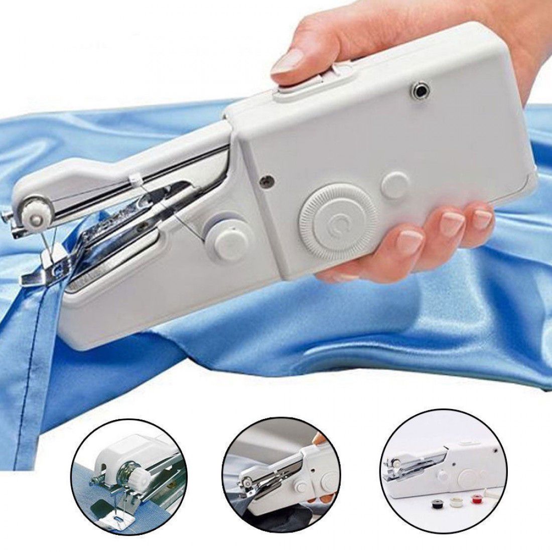 Mașină de cusut portabilă – Soluția rapidă pentru reparații textile, acasă sau în deplasare