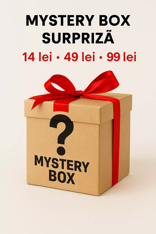 Mystery Box Surpriză – Produse Misterioase la 14, 49 sau 99 lei – Inedit și Distractiv