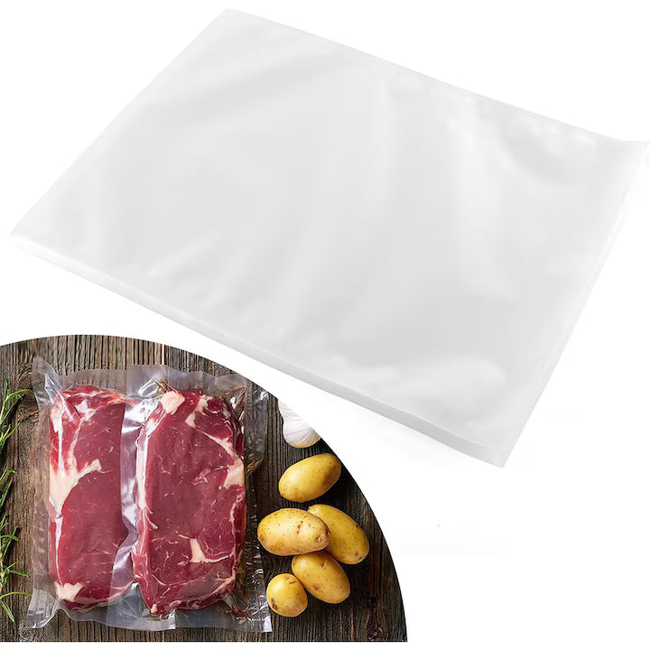Set 100 Pungi de Vidat Premium 20x30 cm – Universale, Fără BPA, Rezistente, Compatibile cu Toate Aparatele
