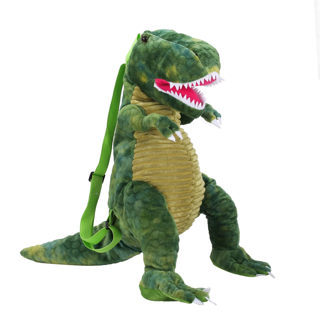 Rucsac de Plus Dinozaur pentru Copii, Ghiozdan pentru Grădiniță și Excursii, Bretele Reglabile, Model Dino 3D