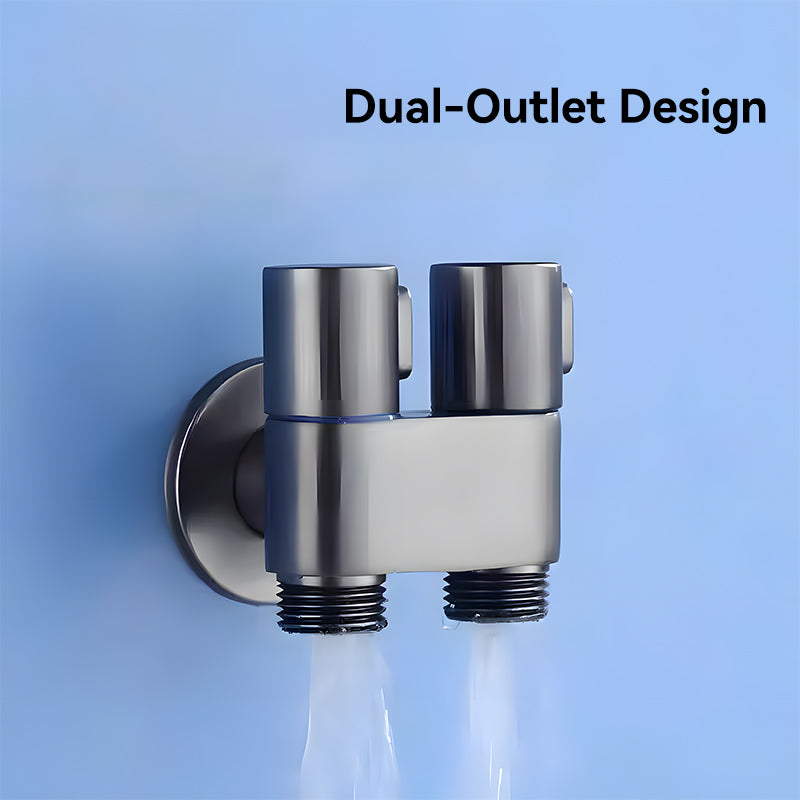Set Complet Duș Igienic pentru Bideu și Baie din Inox Negru Mat, cu Robinet Încastrat și Baterie, Furtun Flexibil 1.5m, Kit Instalare Inclus, Design Modern, Economie Apă