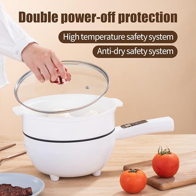 Tigaie si oala electrica multifunctionala 26 cm, gatit fara aragaz