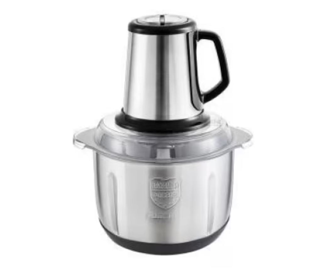 Tocător Electric 1000W cu Bol din Inox 3L, cu 4 lame – Pentru Carne, Legume, Fructe și Nuci, Lame Inox, Putere Mare, Uz Casnic și Profesional