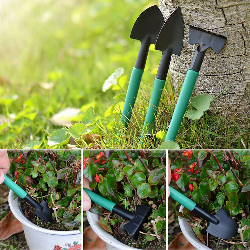 Set Unelte Grădinărit 10 Piese din Oțel Inoxidabil cu Trusă Portabilă – Kit Profesional pentru Grădină, Flori, Legume și Plante în Ghiveci