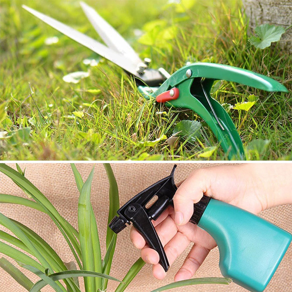 Set Unelte Grădinărit 10 Piese din Oțel Inoxidabil cu Trusă Portabilă – Kit Profesional pentru Grădină, Flori, Legume și Plante în Ghiveci